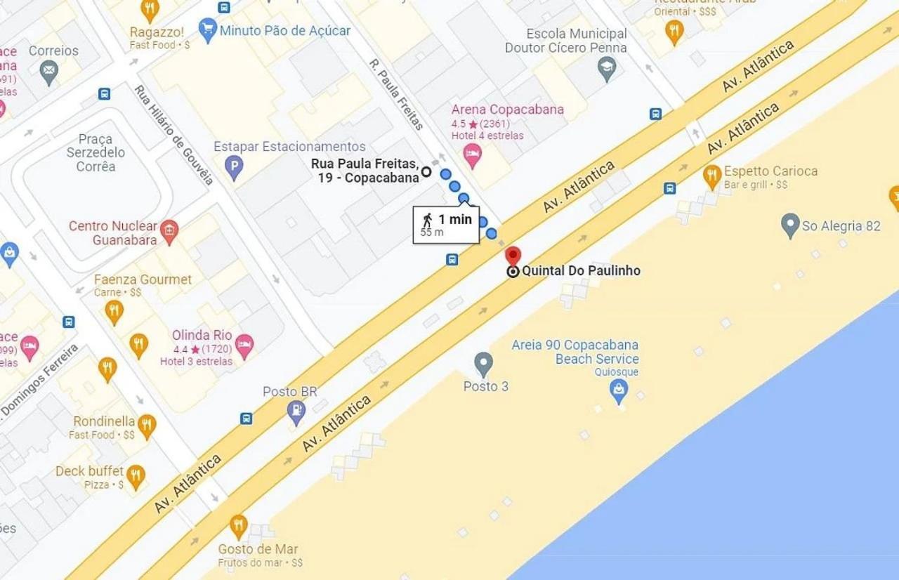 Pf21 - Apto A 1 Minuto Da Praia De Copacabana リオデジャネイロ エクステリア 写真